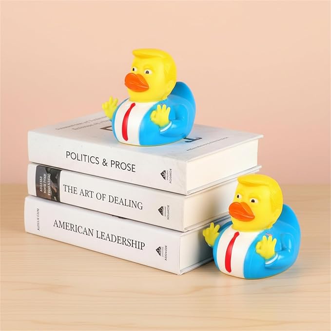Trump Rubber Duck Baby Bath Toys Ducks Rubber Ducks Funny Toy for Kids Gift Bath Duck Car Decoration Trump Gifts