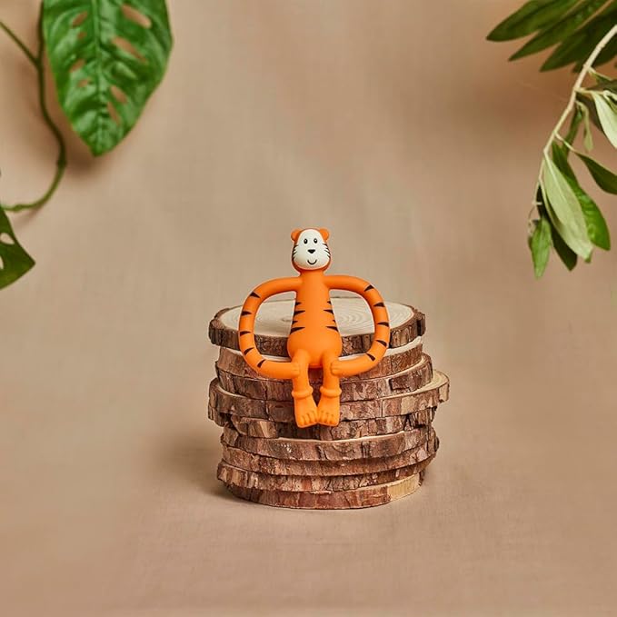 Matchstick Monkey Animal Teether Teddy Tiger