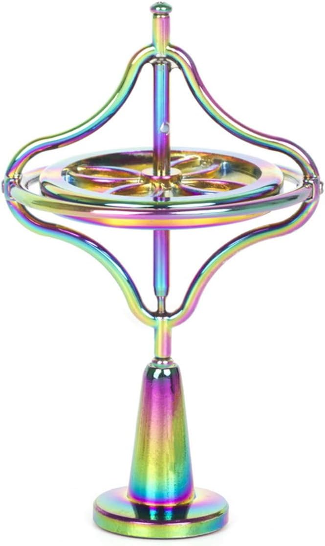 Metal Anti-Gravity Gyroscope Balance Toy (Colorful)