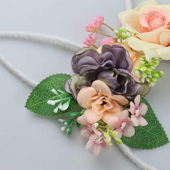 Children Easter Bunny Ears Headband Long Ear Hairband for Baby Girls Infant Toddlers Kids