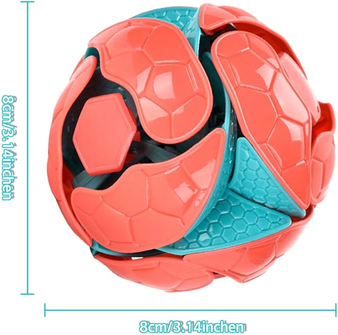 Toy Ball - Hand Thrown Football, Color Changing Deformation Ball, Cool Shape