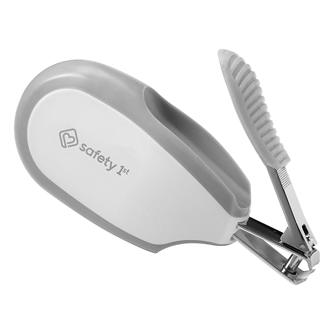 Safety 1St Steady Grip Infant Nail Clipper, Sea Stone Aqua
