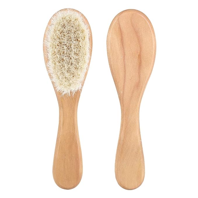 Weiyirot Baby Hair Brush, Infant Comb, Premium Materials for Baby Women Men Old Man