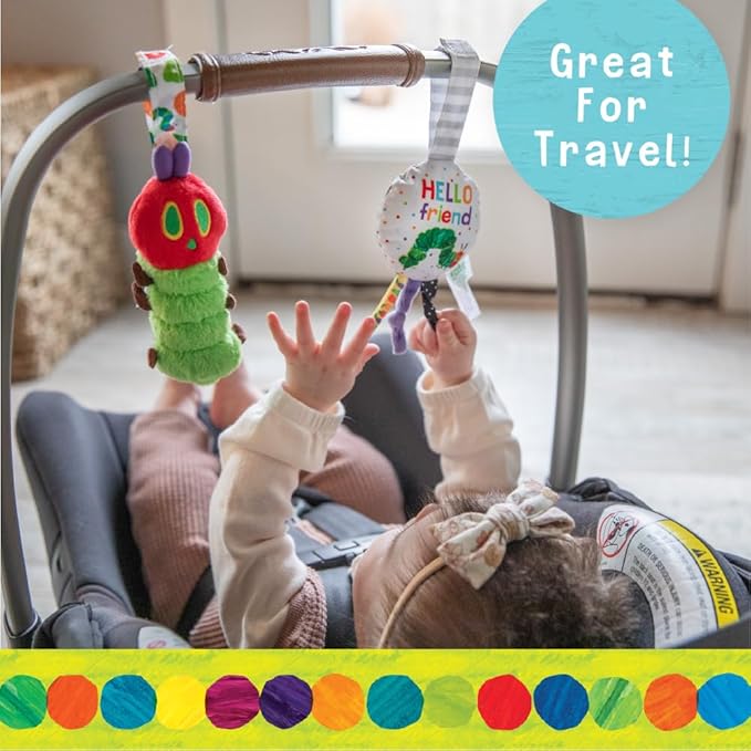 Kids Preferred Eric Carle The Very Hungery Caterpillar Chime and Bell Set for Babies