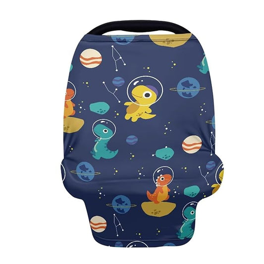 Baby Car Seat Cover Breathable Infant Stroller Cover for Babies Stroller Canopy Covers Easy to Clean Multi-Use Car Seat Cover