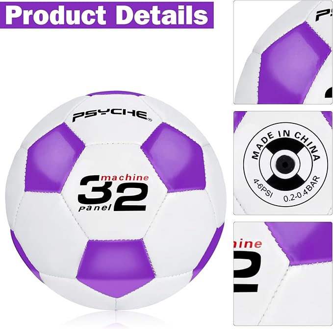 Wisdom Leaves Mini Soccer Ball for Kids/Toddlers,Small Soccer Balls Size 1.5,Baby Toy Ball for Indoor and Outdoor Play Games,Soft and Lightweight（160g）