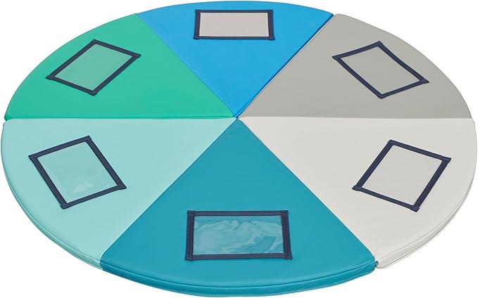 ECR4Kids SoftZone Picture Me Play Mat, Activity Mat, Contemporary