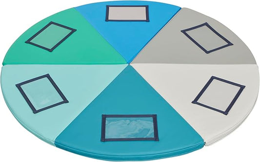 ECR4Kids SoftZone Picture Me Play Mat, Activity Mat, Contemporary