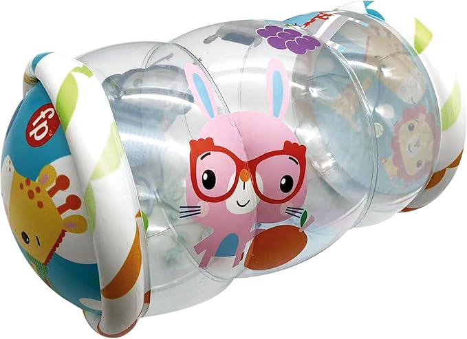 Fisher Price-Baby Roller-Inflatable Baby Roller, Size 48 x 44 x 25 cm (Deqube 920D00179)