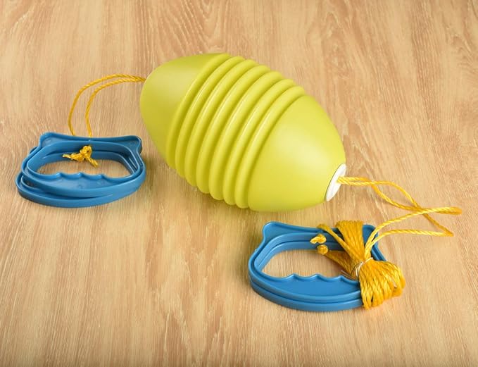 BOHS Pull Shuttle Ball Game - Keep Fitness in Fun - for 2 Players Indoor and Outdoor Sports Toys