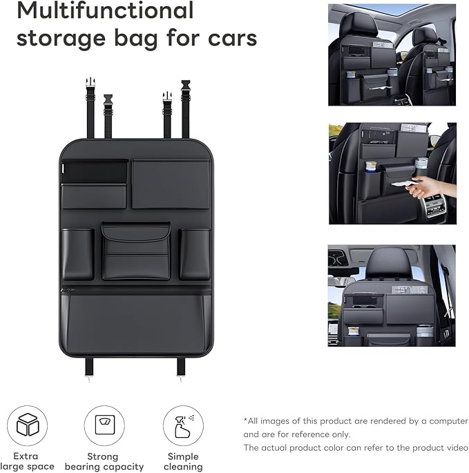car storage bag, back storage,tissue box, rear seat storage, cup holder