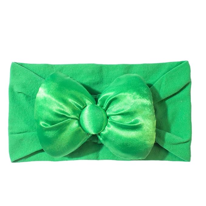 Red Bow Headband for Baby Girls Valentines Hair Band Hair Accessories for Toddler Christmas Headbands TSFD23 (Red Green, One Size)