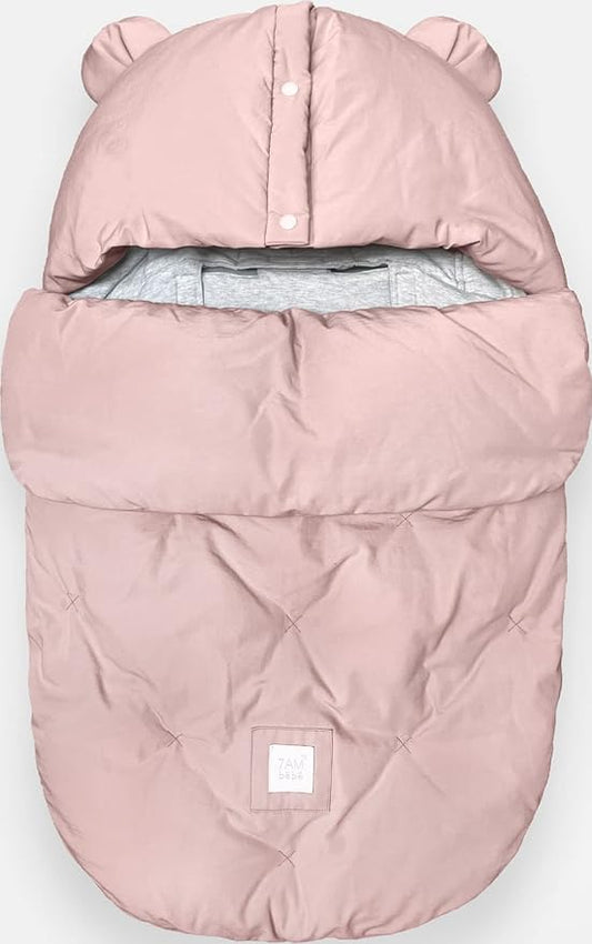 7AM Enfant Universal Stroller Footmuff - Water Repellent Winter Bunting Bag for Strollers & Car Seats, Soft Micro-Fleece & Plush Lined Stroller Footmuff for Baby Boy & Girl | BebePOD