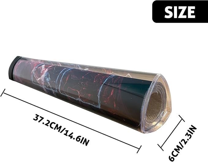 1 PCS Playmat Tube Prism-Shaped Playmat Tube for MTG ygo DTCG playmat Will Not Roll Off Surface (1 pcs)