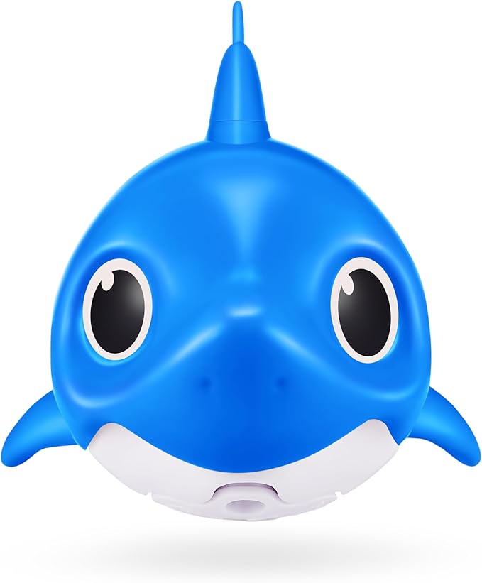 Robo Alive Junior Baby Shark New Silicon Fins Version Swimming Mini Baby Shark (3 Pack) by ZURU