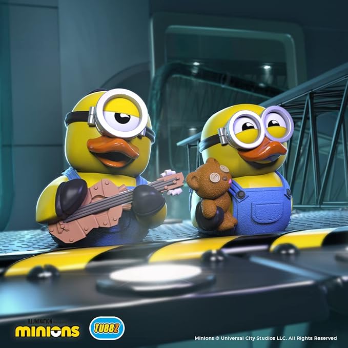TUBBZ Minions Bob Collectible Duck Figurine - Official Despicable Me 4 Minions Merchandise - Unique Limited Edition Collectors Vinyl Gift
