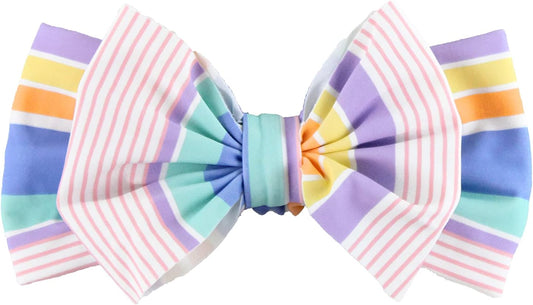 RuffleButts® Girls Swim Bow Headband