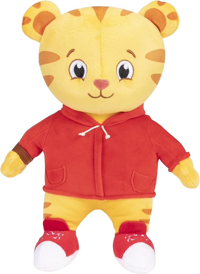 Daniel Tiger's Neighborhood Cuddle Up Daniel Tiger Plush Toy Super Soft Kids Character Stuffed Plush Toy - Polyester Microfiber - for Boy and Girls, 12 Inches Tall!