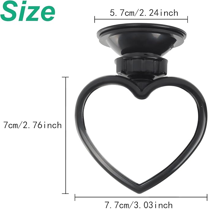 Baby Car Mirror Rear Facing,Convex Rear View Baby Mirrors for Cars,Automotive Interior 360 Degrees Adjustable Love Mirrors to See Kids,Babies,Infants and Newborn(Suction Cup Install)