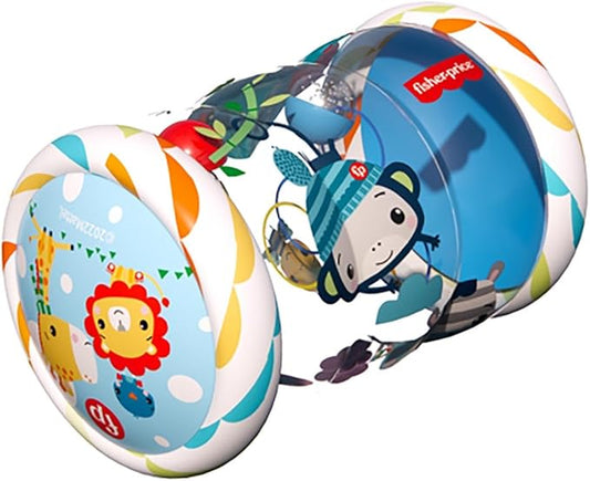 Fisher Price-Baby Roller-Inflatable Baby Roller, Size 48 x 44 x 25 cm (Deqube 920D00179)