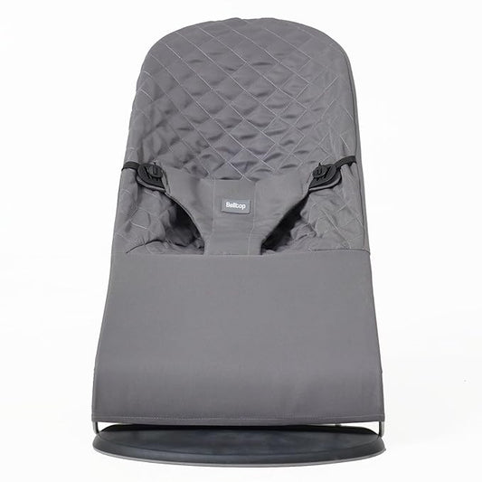 Fabric seat for Bouncer Belltop Compatible with BabyBjörn Bouncer: Soft & Bliss. Cover for Baby Bouncer (seat): Hypoallergenic & Breathable. Seat for Baby Swing: Ergonomic (Grey)