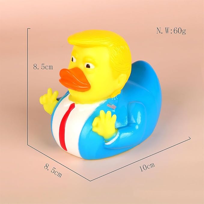 Trump Rubber Duck Baby Bath Toys Ducks Rubber Ducks Funny Toy for Kids Gift Bath Duck Car Decoration Trump Gifts