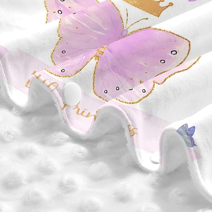 Personalized Baby Car Seat Canopy for Babies, Custom Name Car Seat Covers for Baby Girls, Butterfly Purple Opening Minky Nursing Breastfeeding Cover for Infant, Carseat Canopies for Newborn