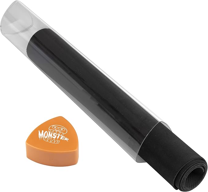 The Original Monster Prism Playmat Tube (Gold) - Easy in and Out Case Design, Holder Won't Roll Off Surfaces - TCG Game Mat Storage Compatible with MTG Magic: The Gathering & Other Trading Card Games