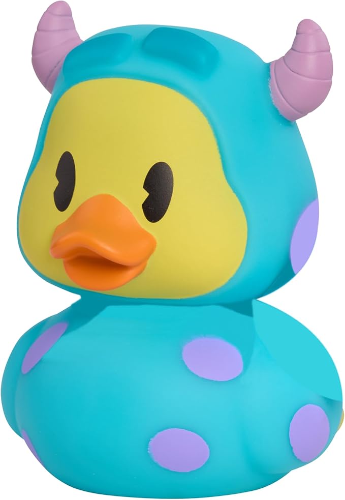 Just Play Duckalooz 3" Sully Bath Rubber Duck, Monsters Inc Collectible