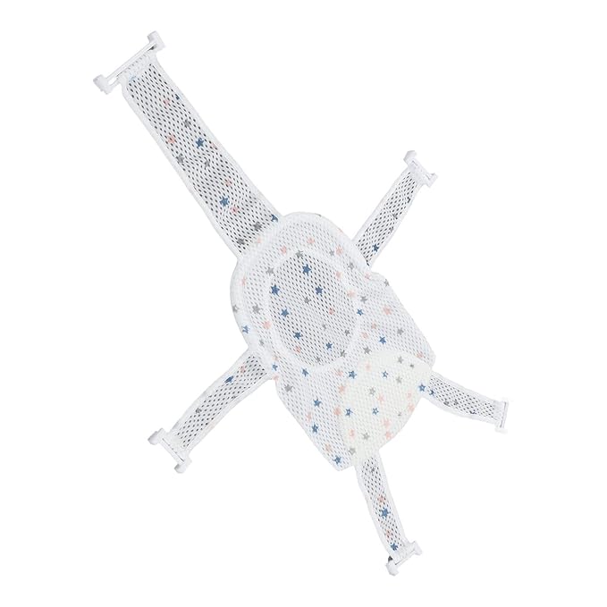 Baby Bath Seat, Adjustable Support Net, Infant Bathtub, Quick Drying Mesh for Newborns Bathing, Baby Shower, Infant Care, Home Use