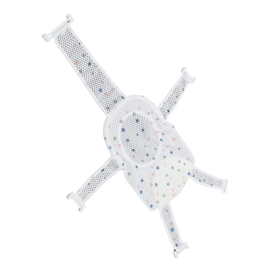 Baby Bath Seat, Adjustable Support Net, Infant Bathtub, Quick Drying Mesh for Newborns Bathing, Baby Shower, Infant Care, Home Use