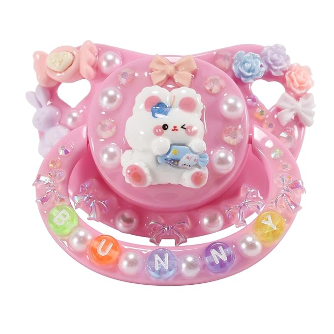 CutiePlusU Adult Sized Pacifier Dummy Big Shield DIY Handmade