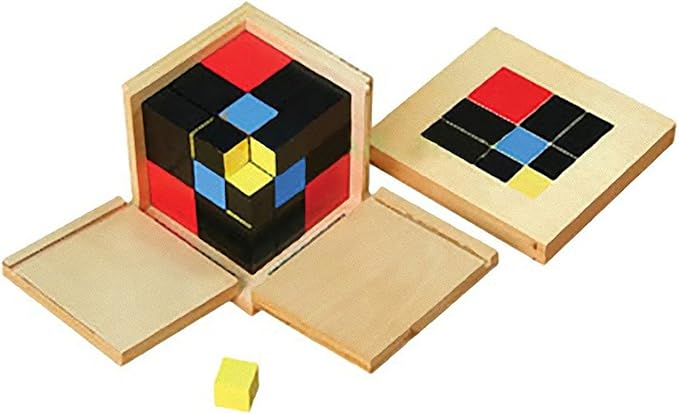 Montessori Trinomial Cube