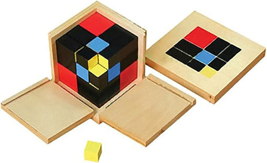 Montessori Trinomial Cube