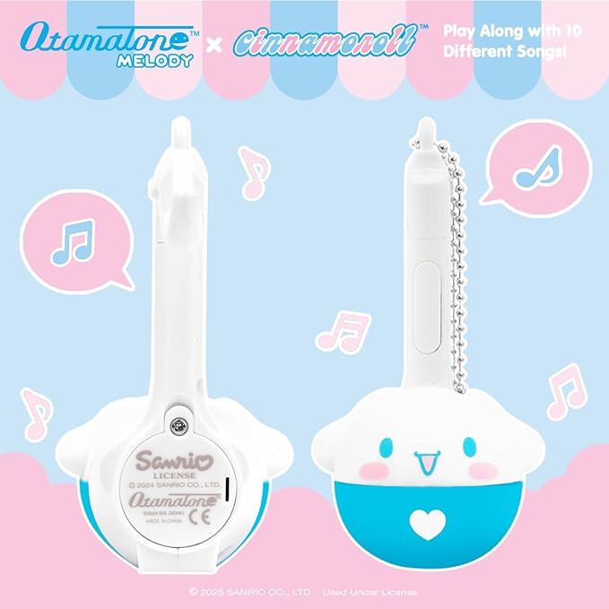 Otamatone Melody Hello Kitty and Friends Electronic Portable Music Instrument/Synthesizer Toy from Japan by Maywa Denki [English Instructions] - Cinnamoroll