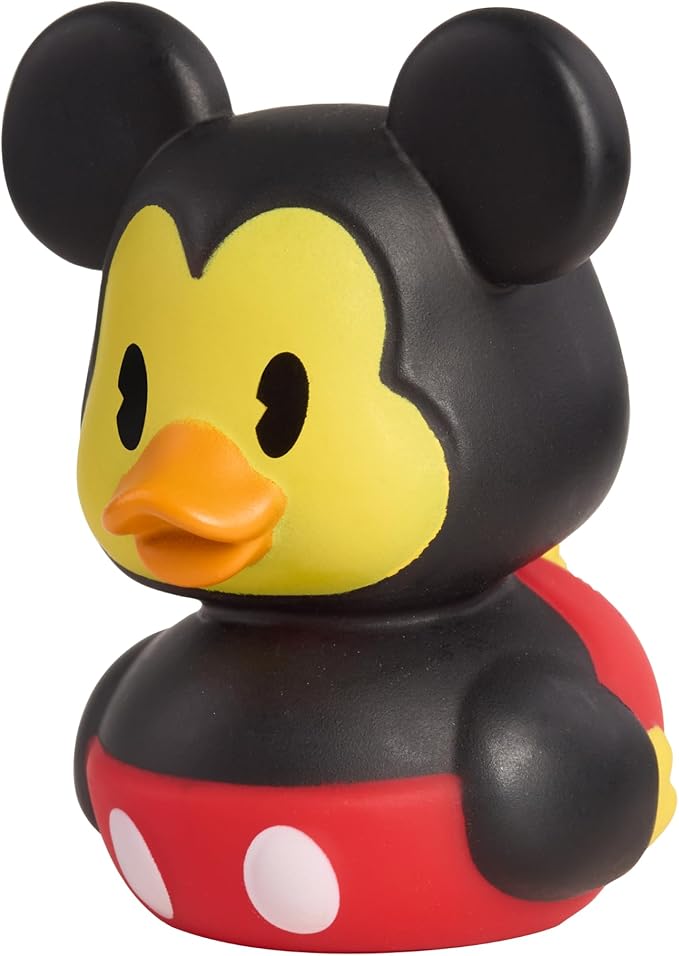 Just Play Characters, Mickey The Black Mouse 2.5" Rubber Duck
