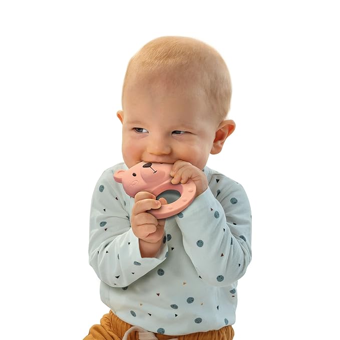 Teether Bo Bear - 100% Natural Rubber