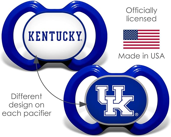 Baby Fanatic NCAA Baby Pacifiers