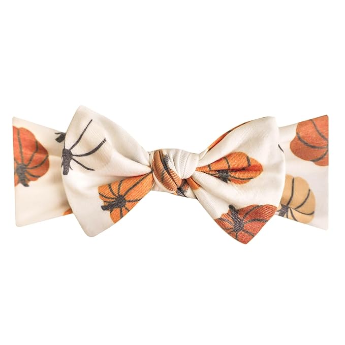 Copper Pearl Baby Bows: Stylish Headbands for Baby Girls, Premium Soft and Stretchy Baby Headbands, Perfect for Newborns, Trendy Designs - Karver