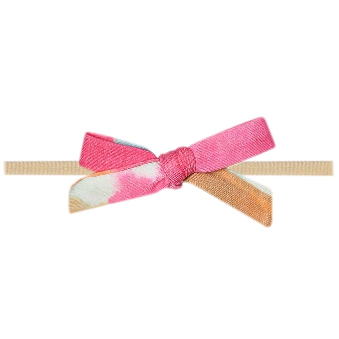 Copper Pearl Baby Bows: Stylish Headbands for Baby Girls, Premium Soft and Stretchy Baby Headbands, Perfect for Newborns, Trendy Designs - Monet