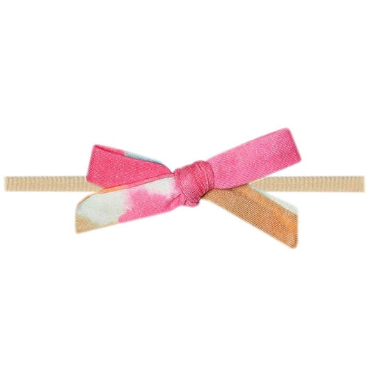 Copper Pearl Baby Bows: Stylish Headbands for Baby Girls, Premium Soft and Stretchy Baby Headbands, Perfect for Newborns, Trendy Designs - Monet