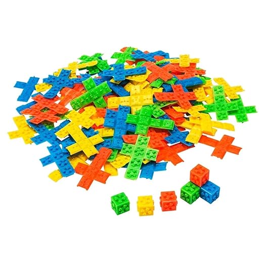 Didax 2-4090 Omnifix Cube Set (Pack of 300), 17 x 11 x 6.38 inches (1481324)