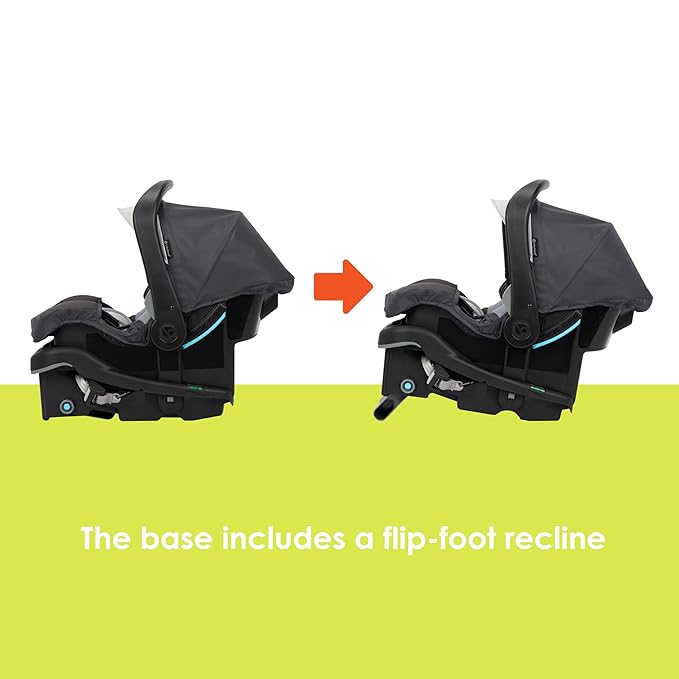 Baby Trend EZ-Lift™ PRO Infant Car Seat, Dash Midnight – Lightweight Premium Carry, Plush Infant Cushioning, Adjustable Harness Support