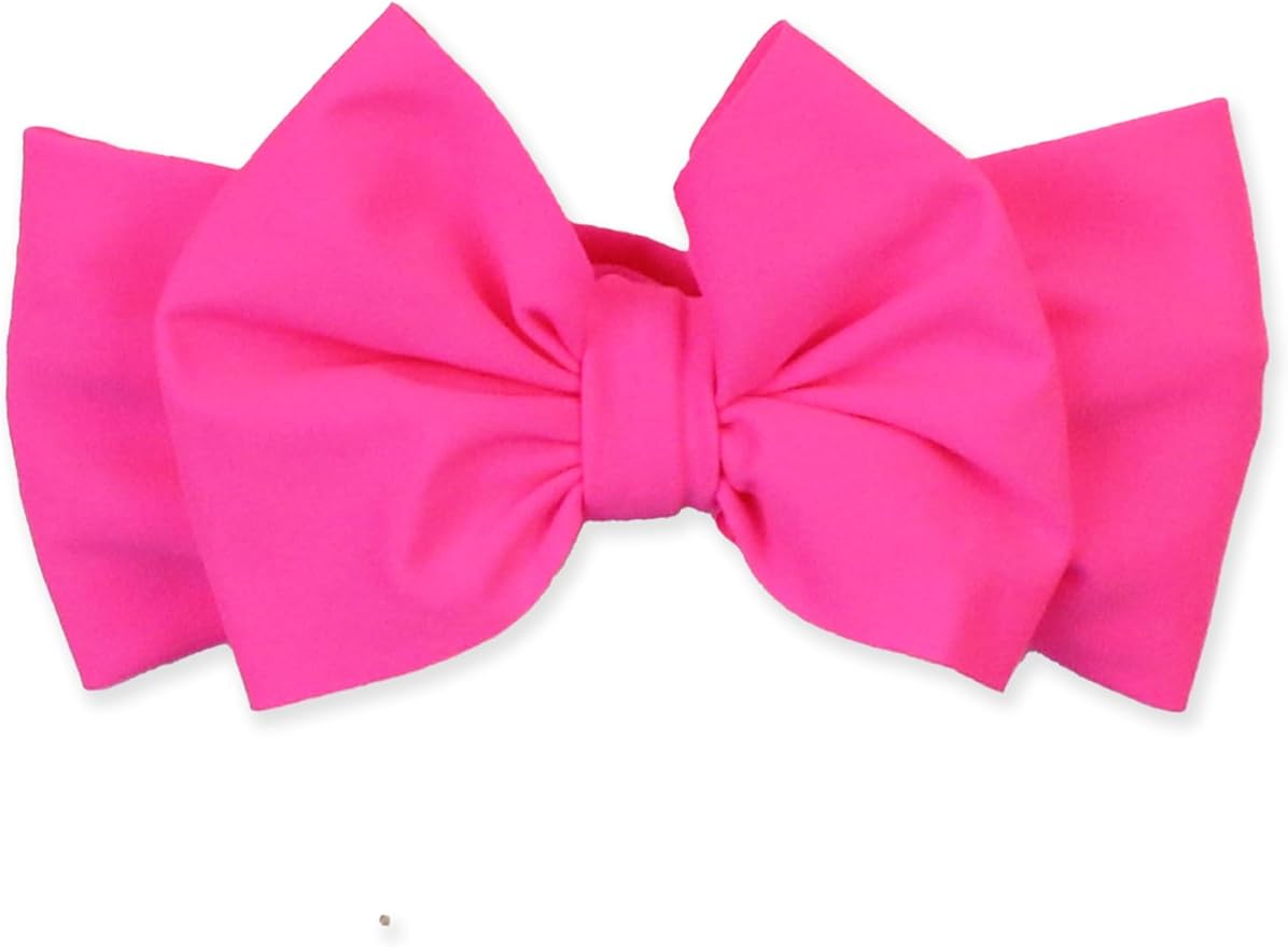 RuffleButts® Girls Swim Bow Headband