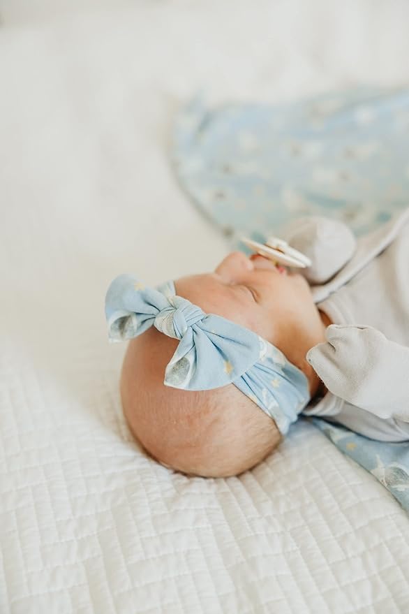 Copper Pearl Baby Bows: Stylish Headbands for Baby Girls, Premium Soft and Stretchy Baby Headbands, Perfect for Newborns, Trendy Designs - Neil