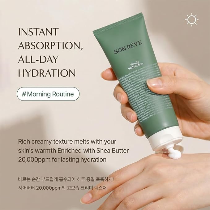 Family Body Cream – Thick but Fast-Absorbing, Non-Greasy Hydration | Fragrance-Free | Safe for Babies, Kids & Adults | Hypoallergenic Moisturizer for Dry & Sensitive Skin