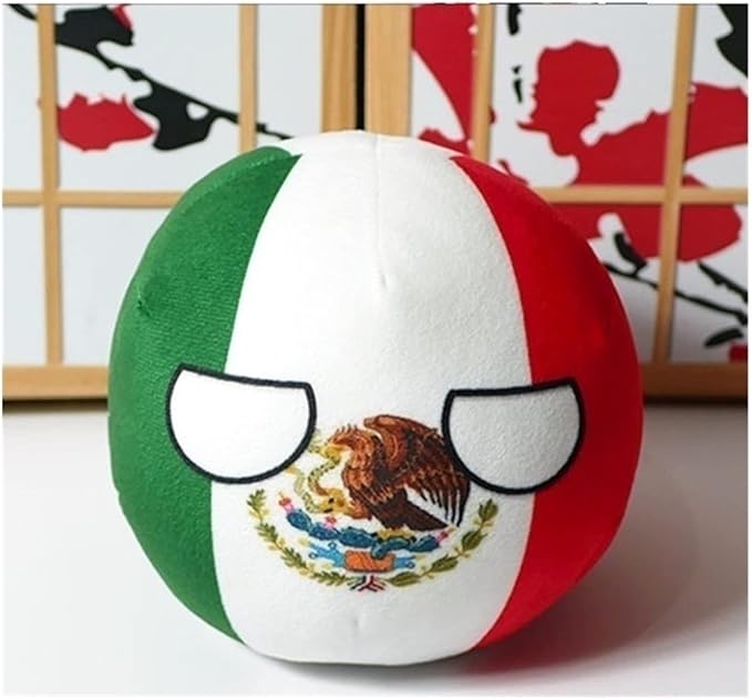 20cm Poland Ball United States, Canada, United Kingdom, France, Country Ball Decorations, Anime Cosplay, Flag Decorations(MX,20cm)