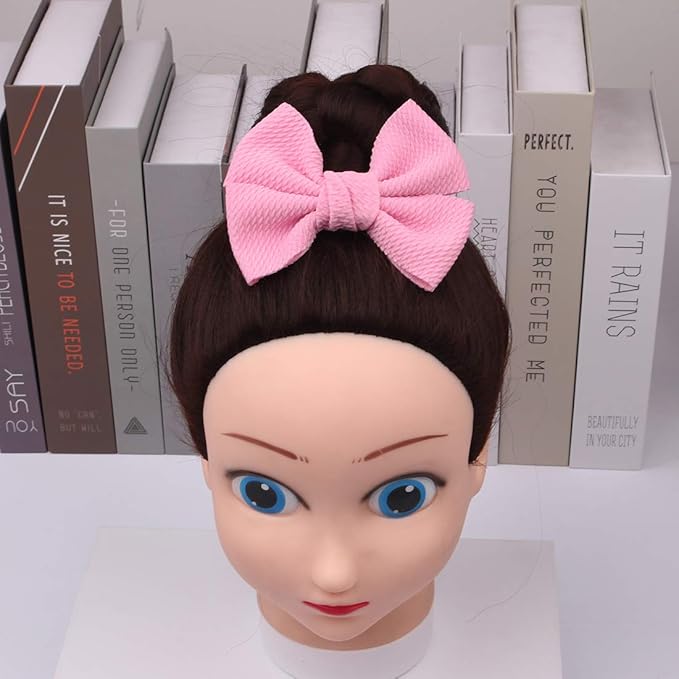 XIMA 15pcs Hair Bow Clips Fabric Princess's Hair Accessories for Baby Girl Toddlers Teens Kids Womens