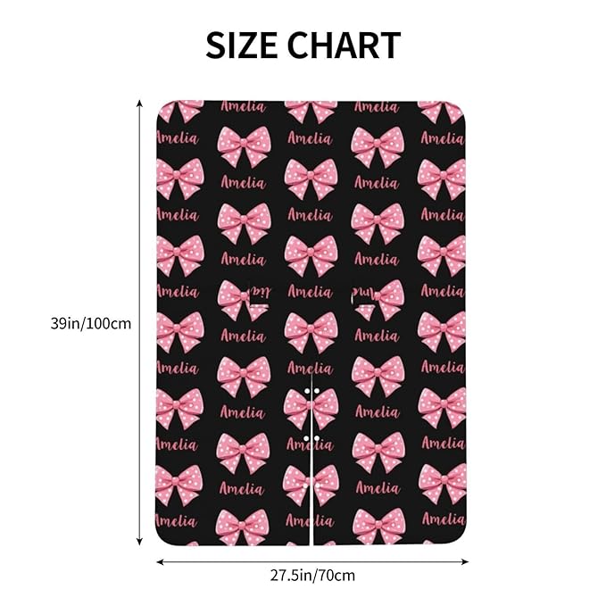 Personalized Name Car Seat Covers for Baby Girls, Custom Bows Baby Carseat Canopy, Nursing Cover for Breastfeeding, Strollers Car Seat Canopies for Babies Infant Newborn, Baby Shower Gifts