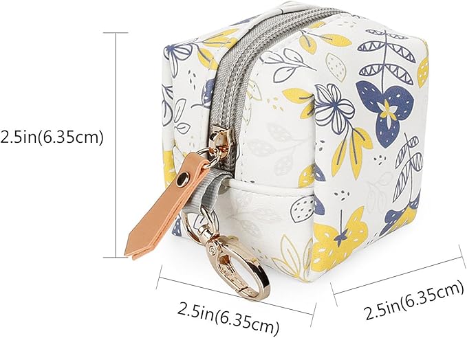 Waterproof Pacifier Case Key-Pod Holder PU Pacifier Holder Bag Pacifier Bag Pacifier Storage Container Holds 2 Pacifiers Pacifier Holder Case Waterproof Pacifier Case With Clip Pacifier Holder Bag